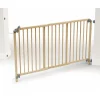 Barrière de sécurité webaby ultra extensible hêtre verni 73-152 cm