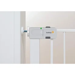 Barrière enfant avec extension 7 cm auto close blanc