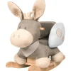 Bascule ane cappuccino beige/bleu