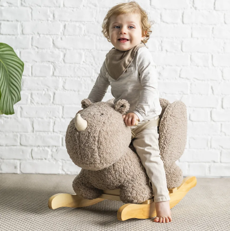 Bascule bouclette teddy rhino
