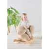 Bascule teddy ours beige bouclettes