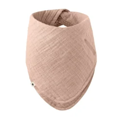Bavoir bandana blush