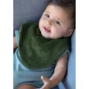 Bavoir bandana réversible fougère