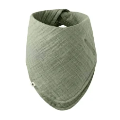 Bavoir bandana sage