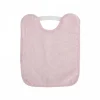 Bavoir bébé en bouclette rose blossom