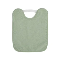 Bavoir bébé en bouclette vert