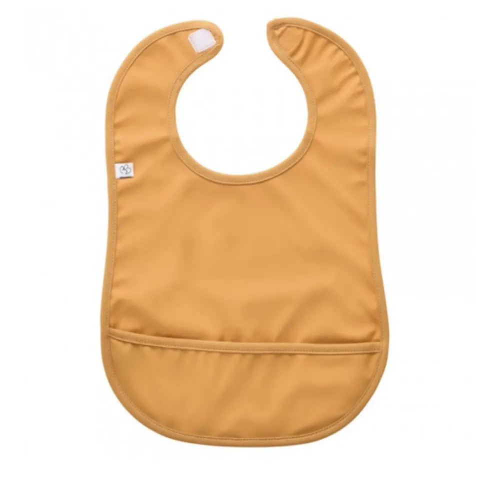 Bavoir imperméable uni camel