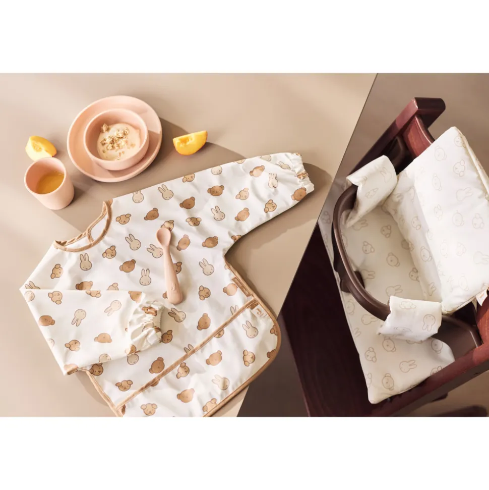 Bavoir manches longues imperméable miffy and friends