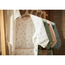 Bavoir manches longues imperméable lovely birds
