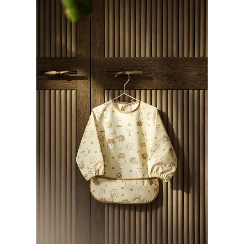 Bavoir manches longues imperméable miffy family farm