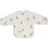Bavoir manches longues imperméable teddy bear