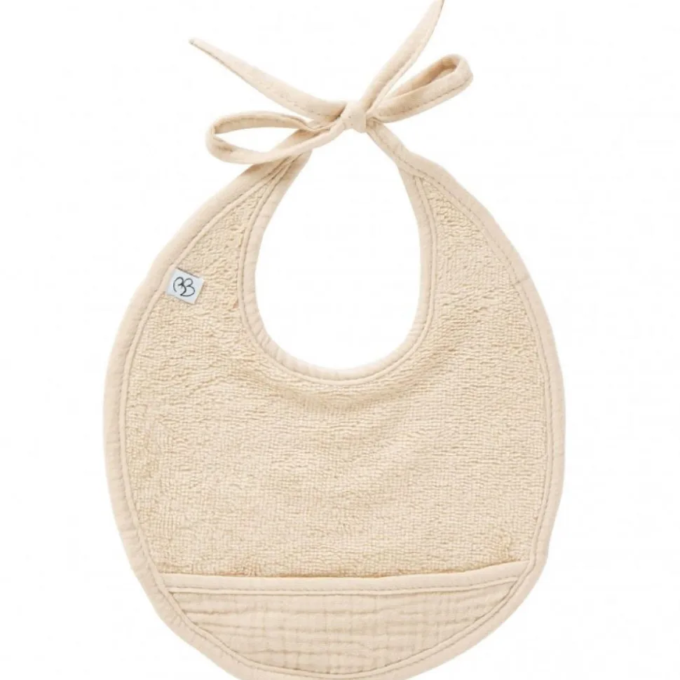 Bavoir naissance éponge biscuit