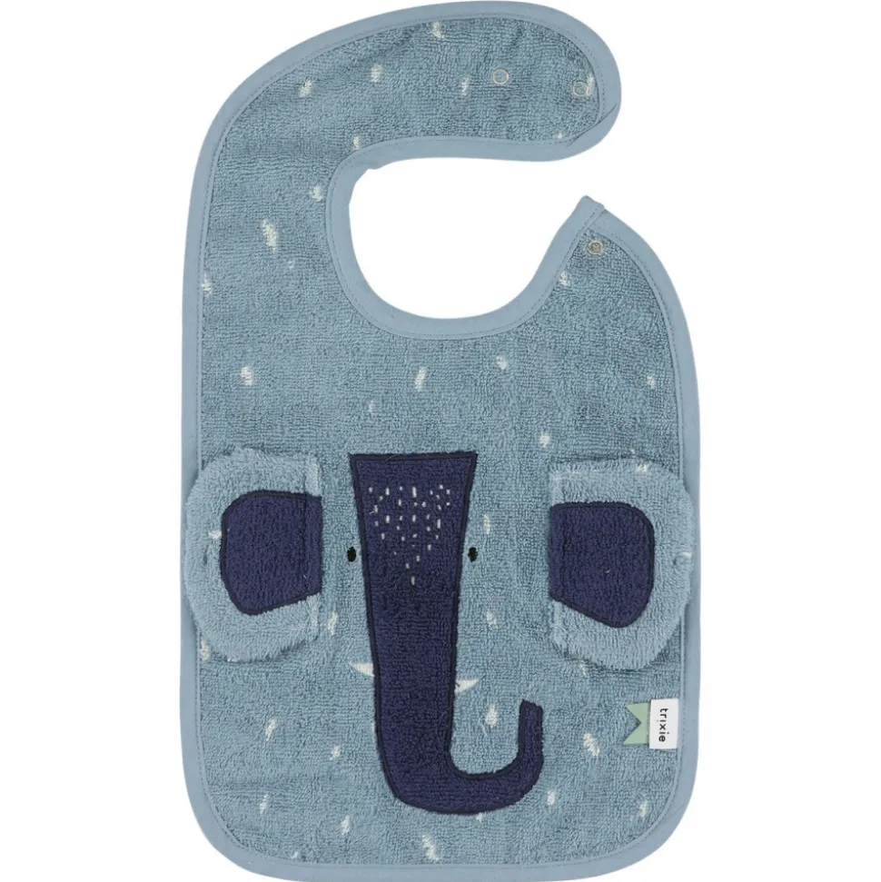 Bavoir éponge mrs. elephant