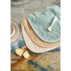 Bavoir éponge sea green