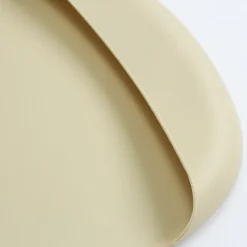 Bavoir silicone nougat