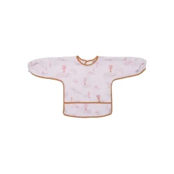 Bavoir tablier col claudine imperméable - carreaux 3/5 ans
