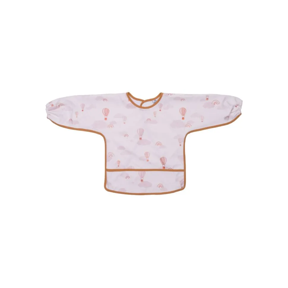 Bavoir tablier col claudine imperméable - carreaux 3/5 ans