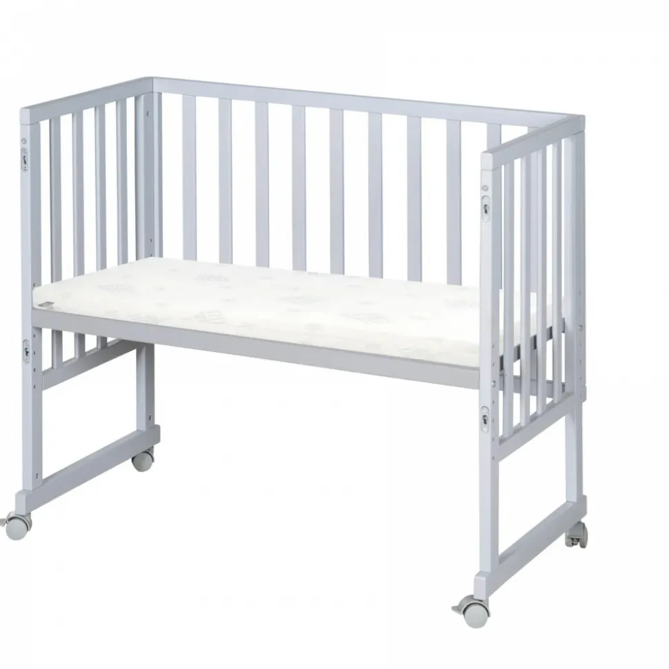 Berceau cododo 3 en 1 bois taupe avec matelas