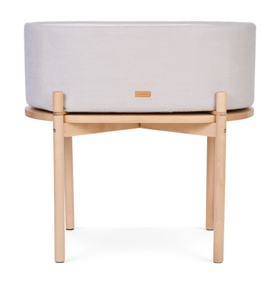 Berceau évolutif en lin beige