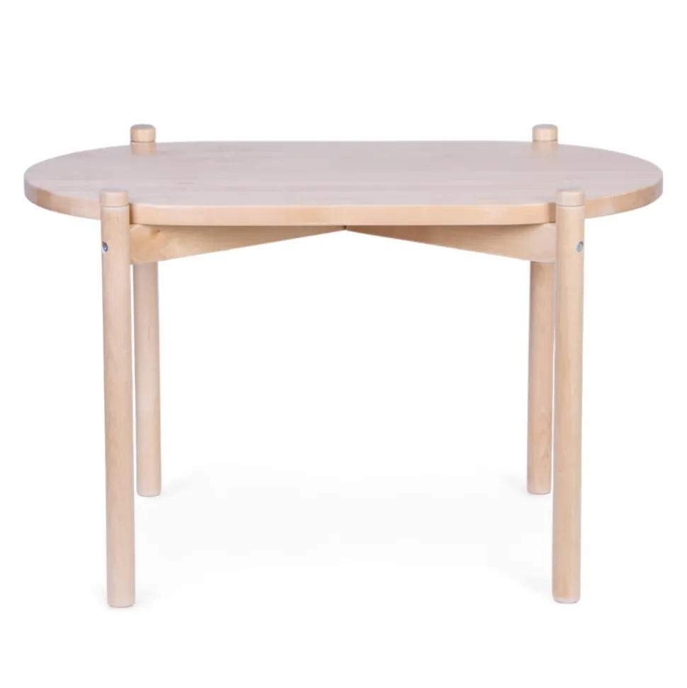 Berceau évolutif en lin beige