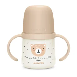 Biberon à anses bébé 150 ml wild&free marron