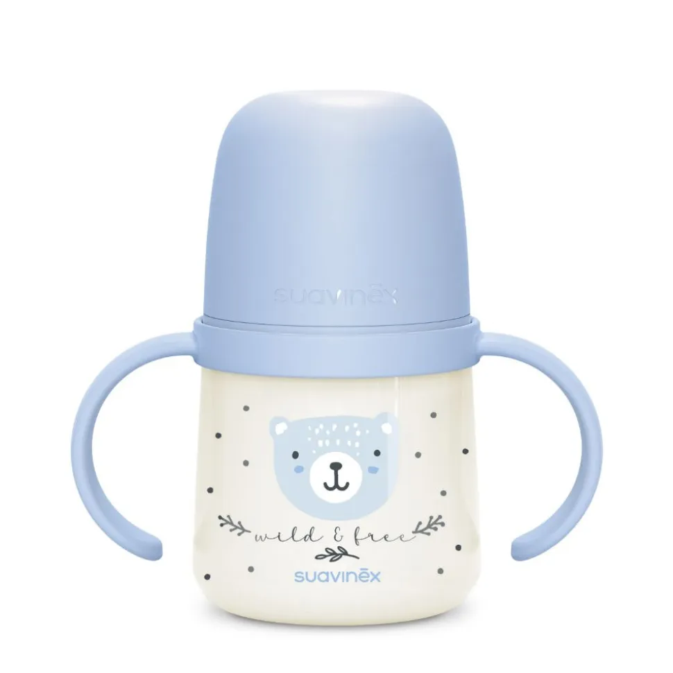Biberon à anses bébé 150 ml wild&free beige