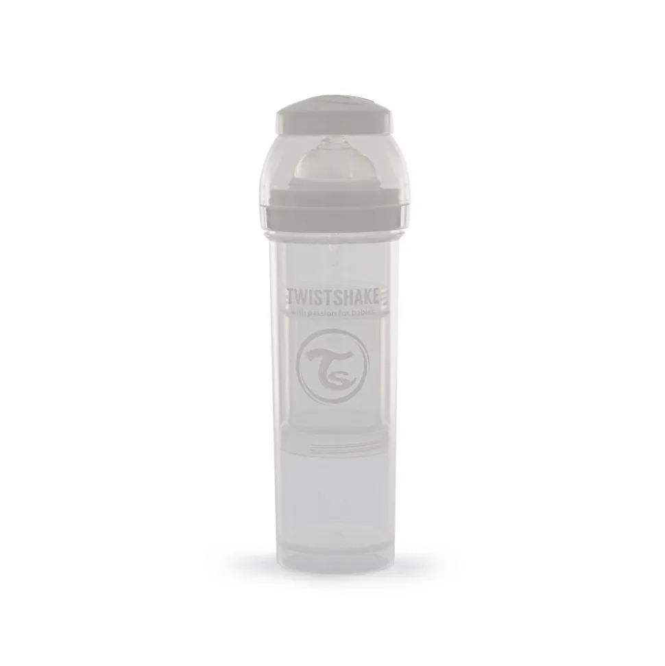 Biberon anti-colique 330 ml blanc