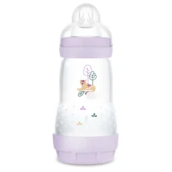 Biberon anti-colique 260 ml lilas