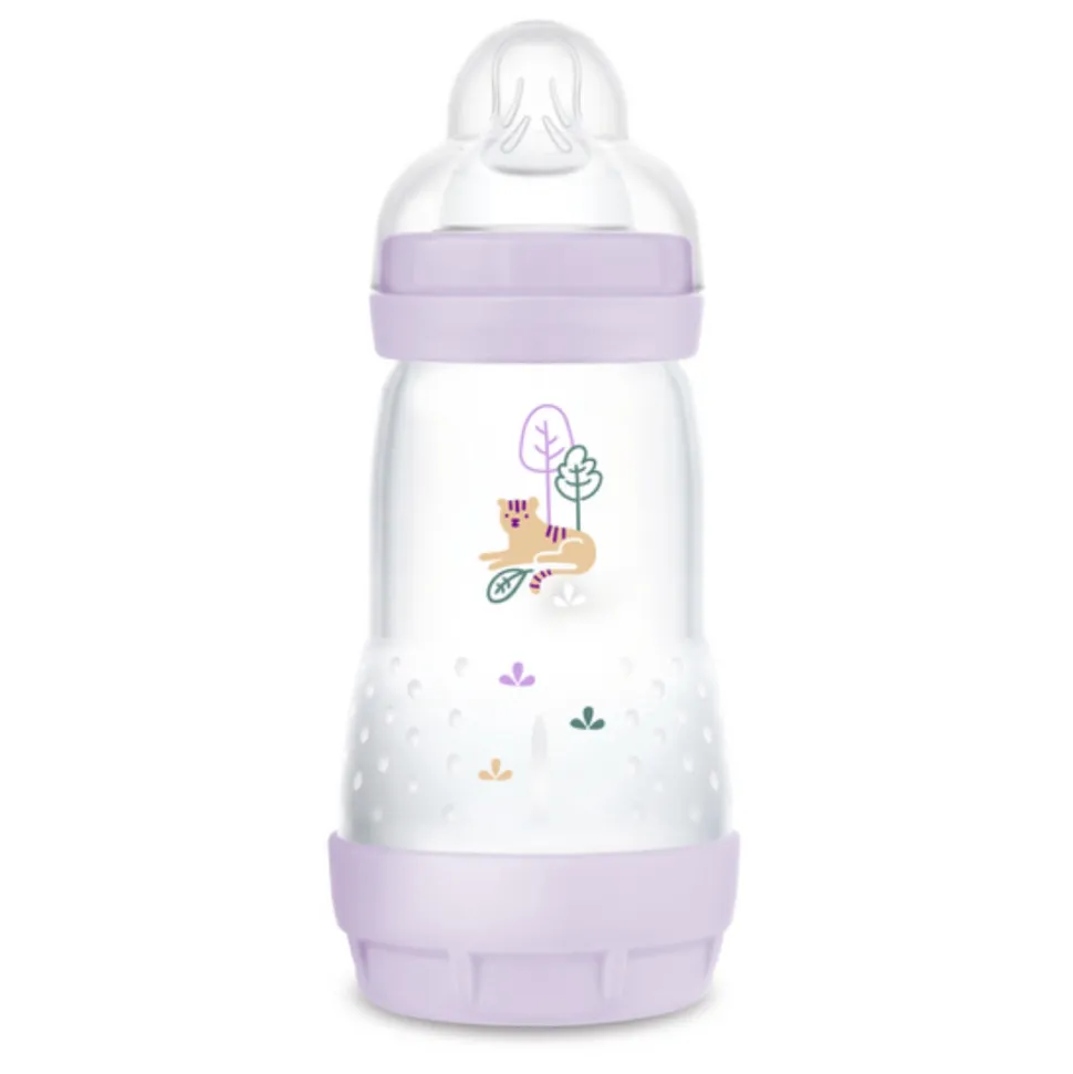 Biberon anti-colique 260 ml lilas