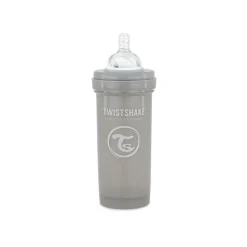 Biberon anti-colique 260 ml pastel gris