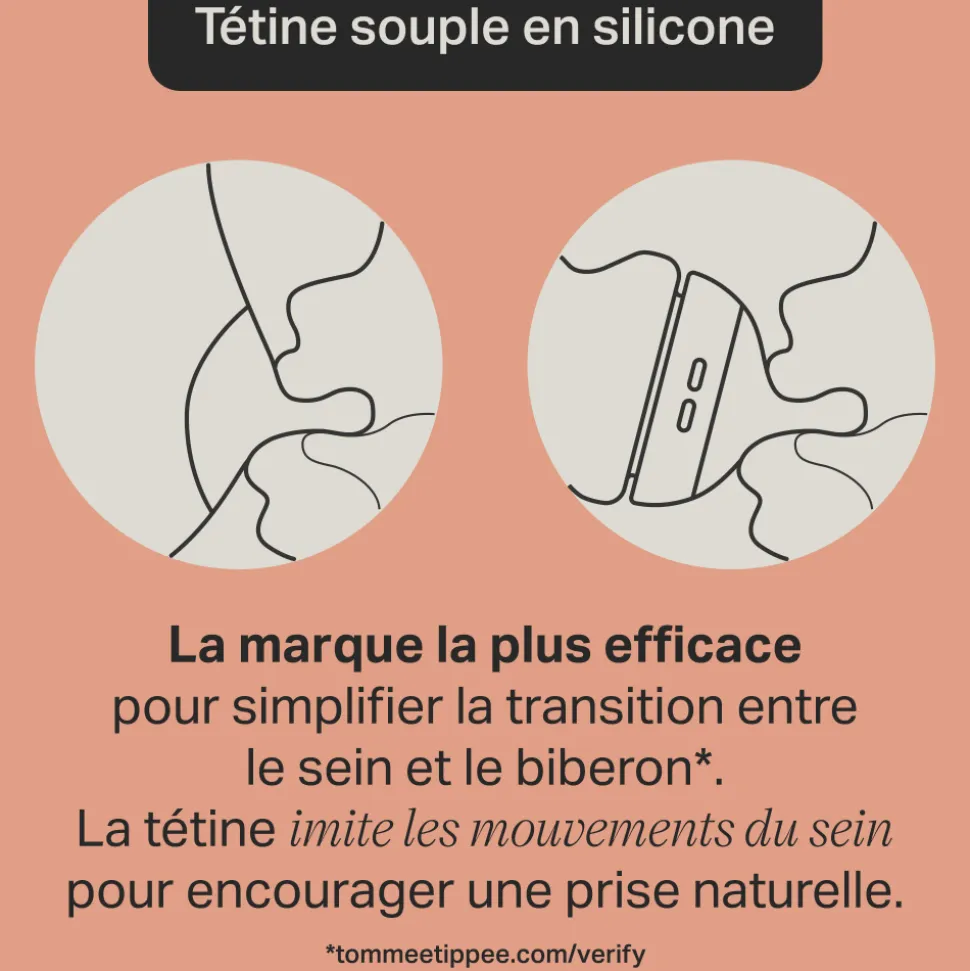 Biberon anti-colique natural start en verre 150ml