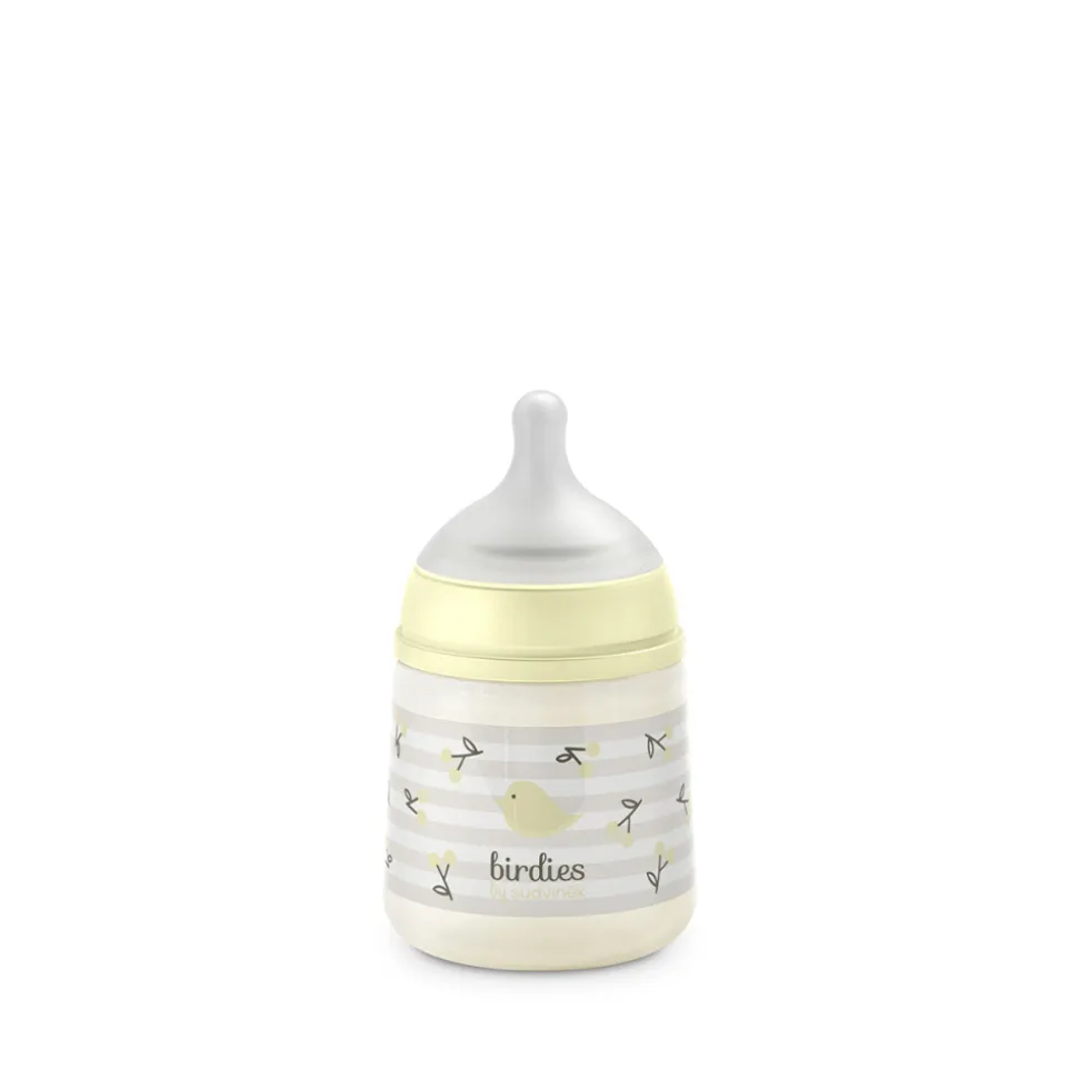 Biberon bébé 150 ml sx pro birdies beige