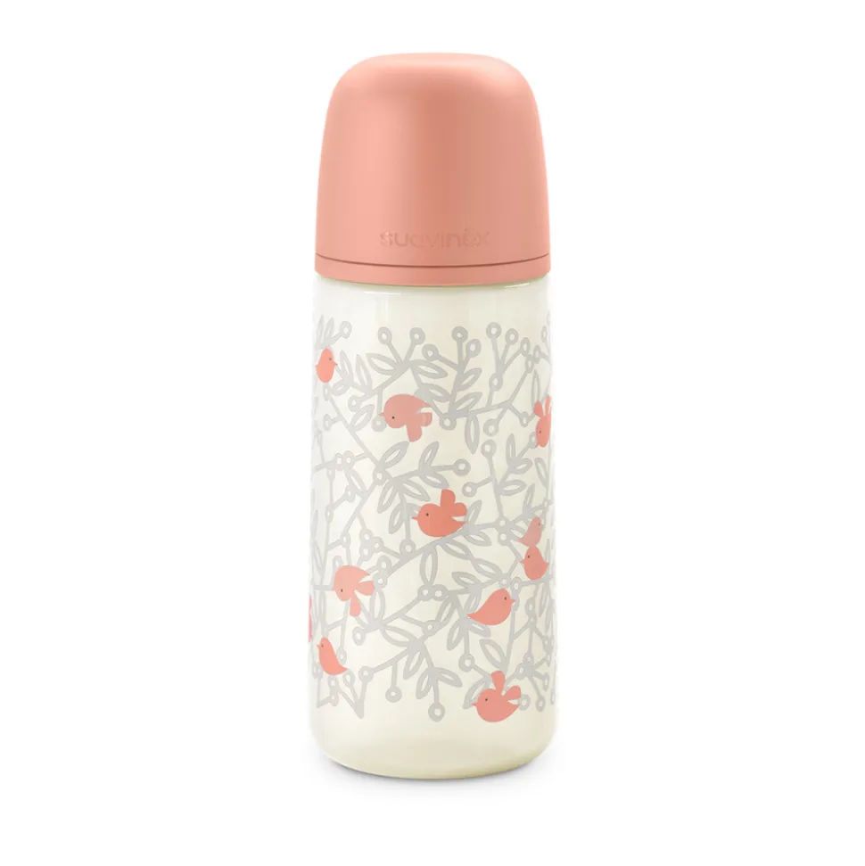 Biberon bébé 360 ml sx pro birdies rose
