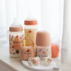 Biberon bébé 270 ml sx pro birdies rose
