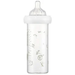 Biberon gypsophilia vert 240 ml 0-6 mois