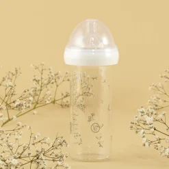 Biberon gypsophilia vert 240 ml 0-6 mois