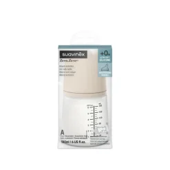 Biberon 180 ml anti-colique spécial allaitement zerø.zerø light