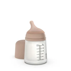 Biberon 180 ml anti-colique zerø.zerø débit lent medium
