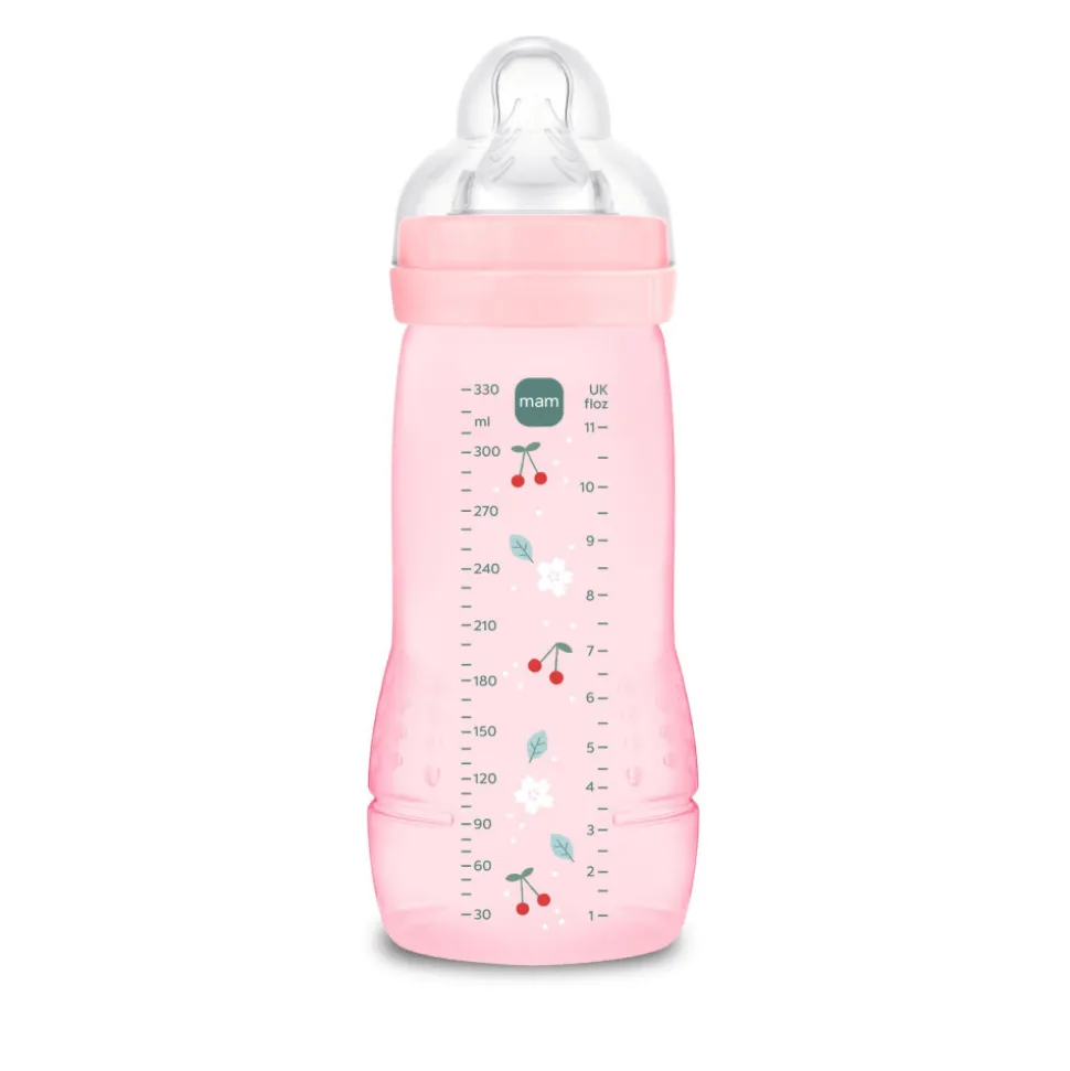 Biberon 330ml easy active coloré berry