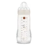 Biberon 330ml easy active coloré sable