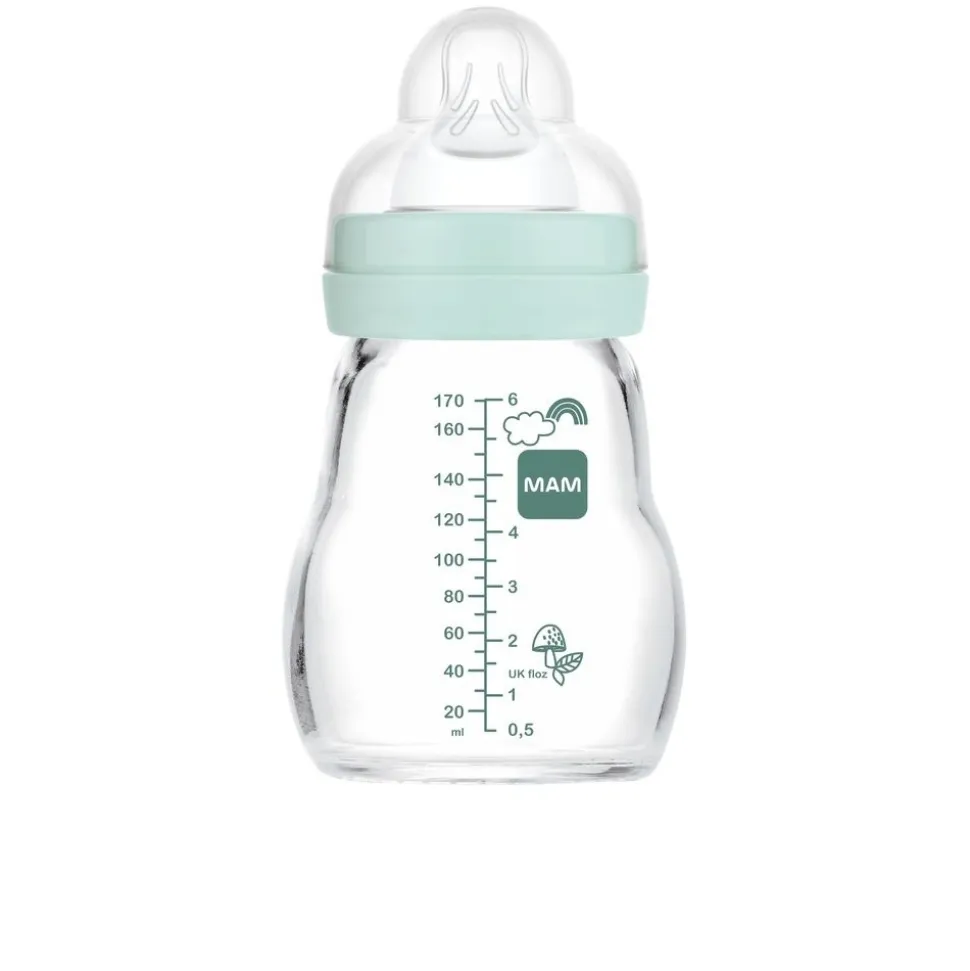 Biberon verre 170 ml aqua