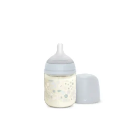 Biberon verre 120 ml avec tétine sx pro s wonderland bleu