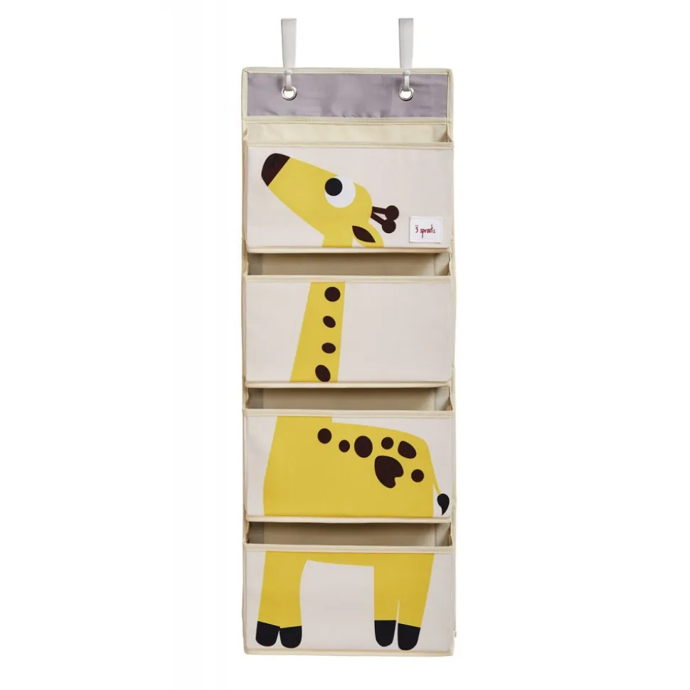 Bibliothèque murale enfant girafe
