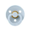 Bibs pacifier colour 2 pack latex size 2 white/baby blue