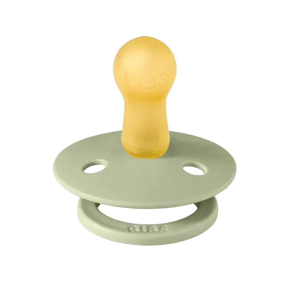 Bibs pacifier colour 2 pack latex size 2 sage/cloud