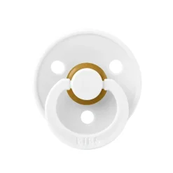 Bibs pacifier colour 2 pack latex size 1 white/baby blue