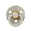 Bibs pacifier colour 2 pack latex size 1 sand/iron