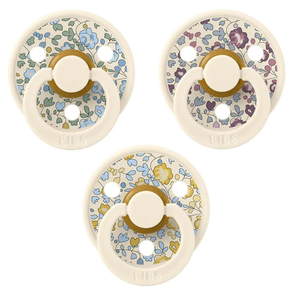 Bibs pacifiers try-it colour liberty eloise 3 pack