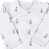 Body croisé 0 mois sophie la girafe - multicolore rose