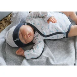 Body croisé 1 mois sophie la girafe - bleu nuit